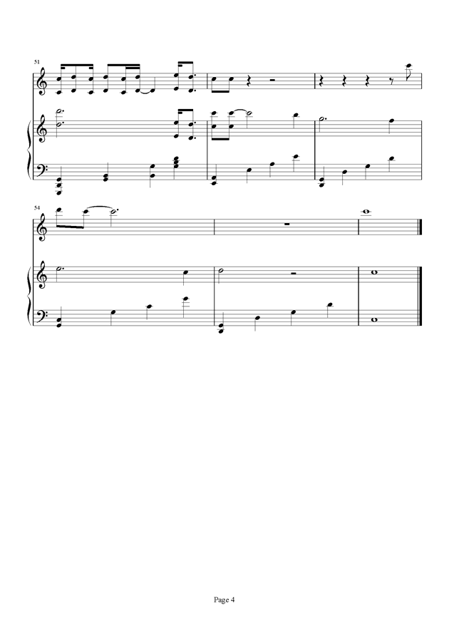 花千骨的年轮古筝曲谱_古筝曲谱年轮(4)