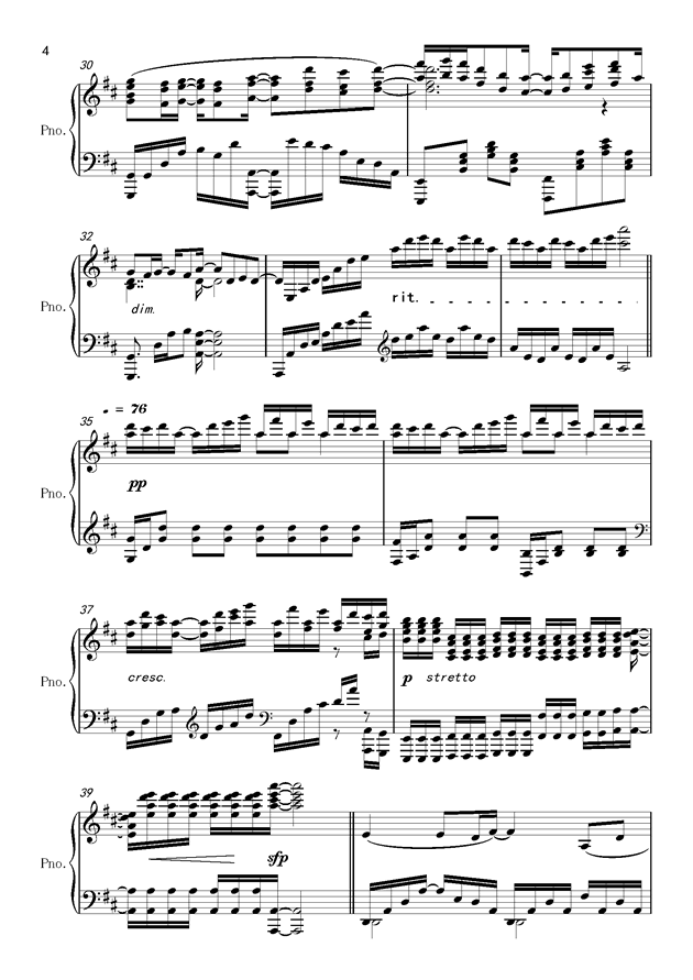 曲谱下有点_钢琴简单曲谱(2)