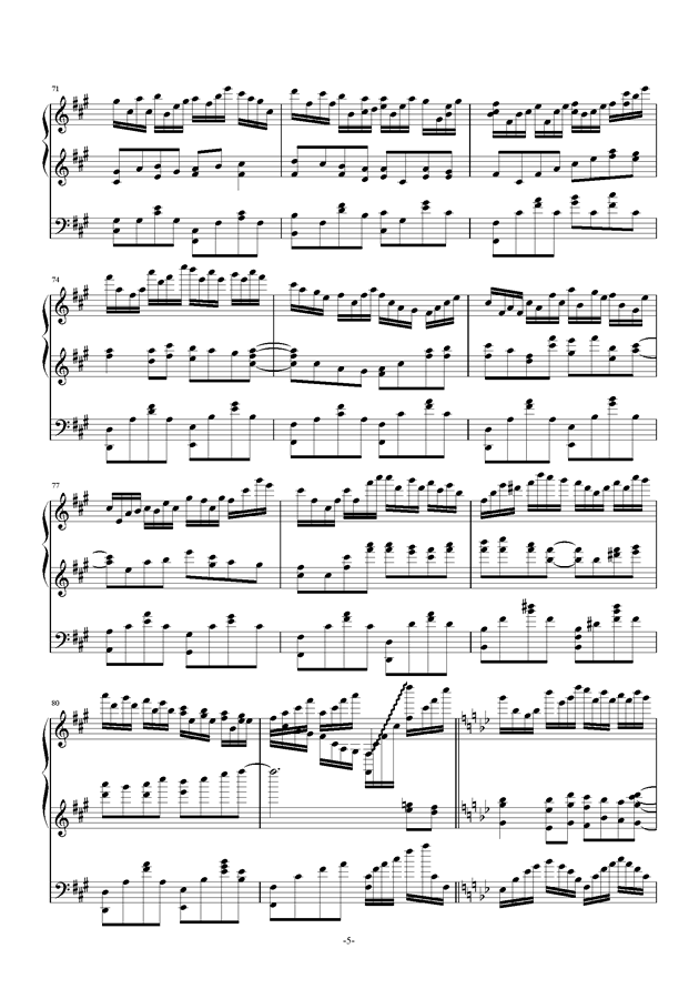 极品钢琴的曲谱_钢琴简单曲谱(2)