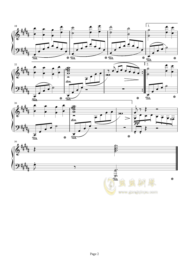 海底的曲谱_光遇钢琴曲谱海底(2)