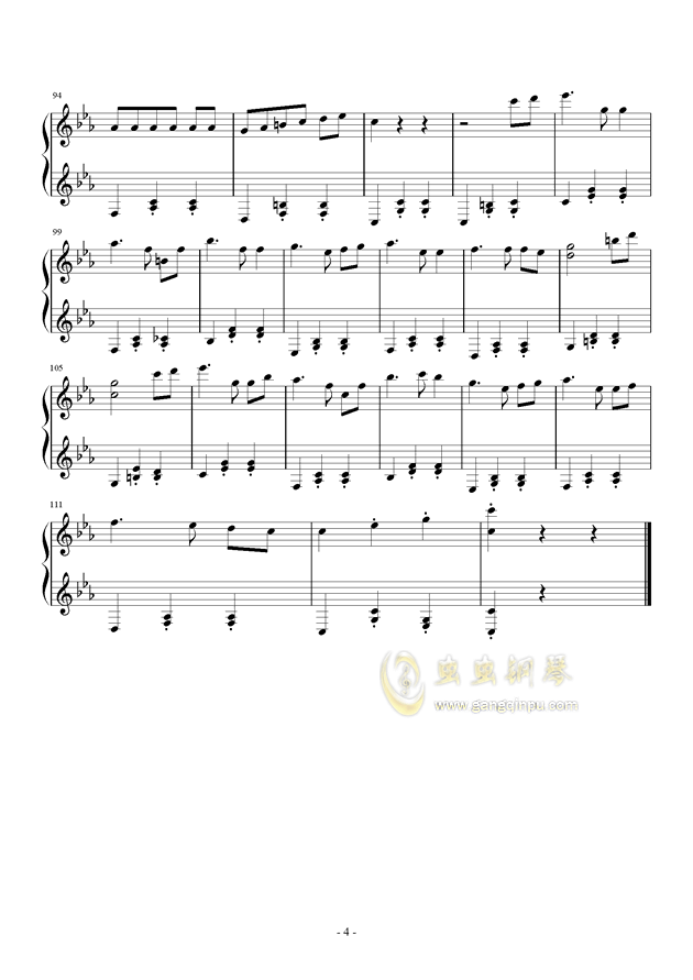 拆线木偶简谱_木偶兵进行曲简谱(3)