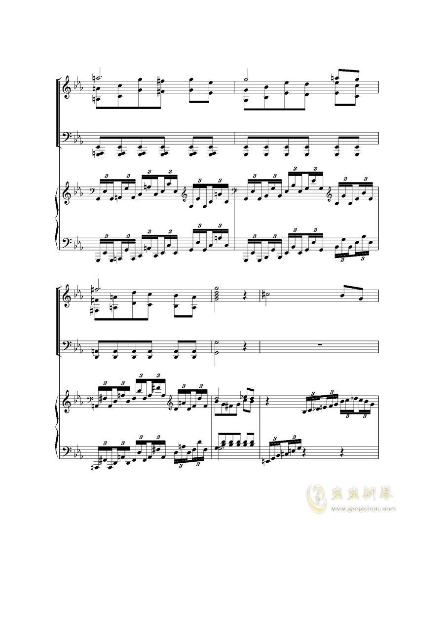 阿兰古斯协奏曲谱吉他谱_阿兰·德龙