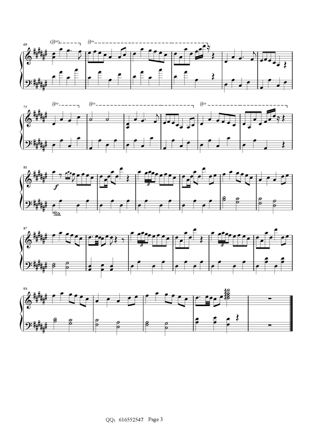 萤火虫简谱伴奏_萤火虫简谱(3)