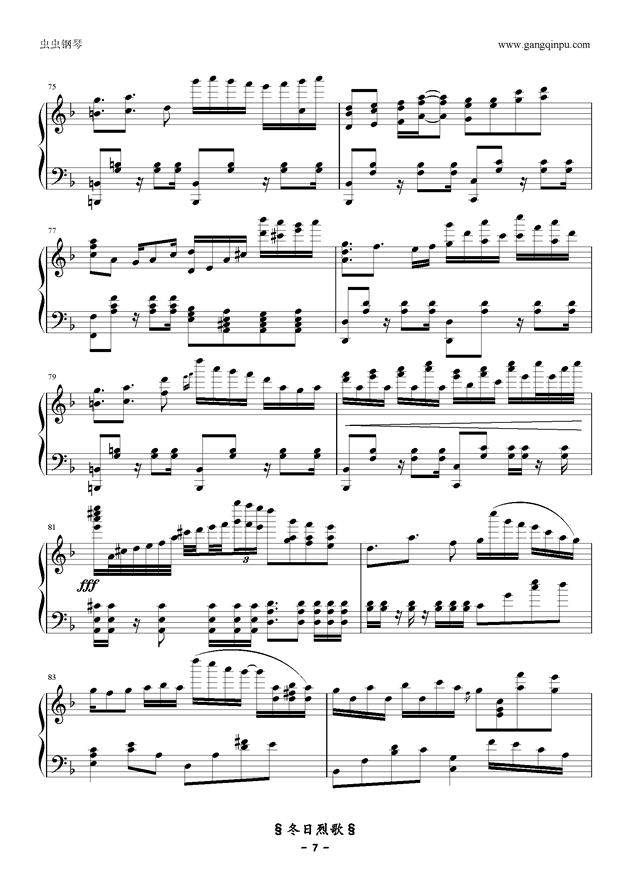 钢琴新歌曲谱_钢琴简单曲谱(3)