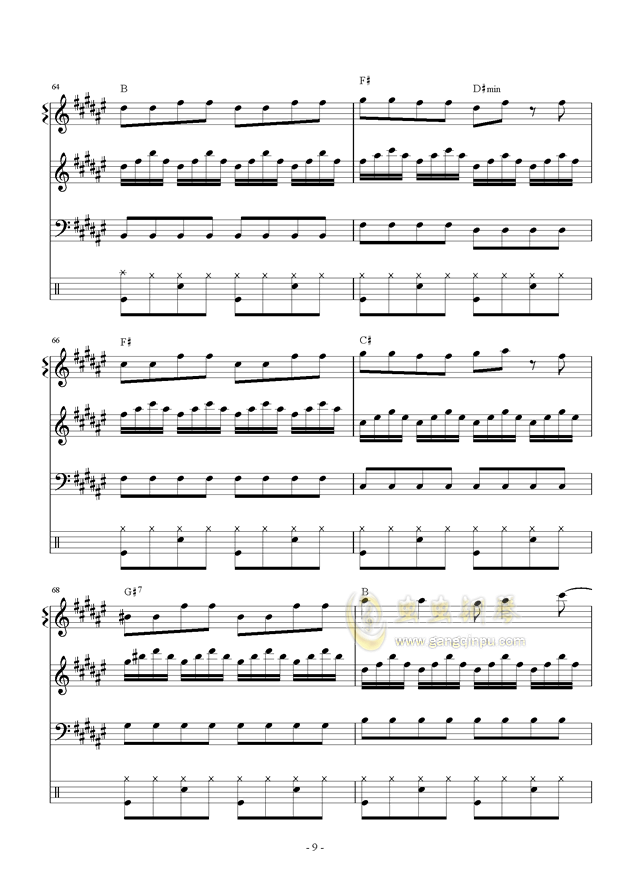 别看我是一只羊简谱_喜羊羊与灰太狼主题曲 简谱