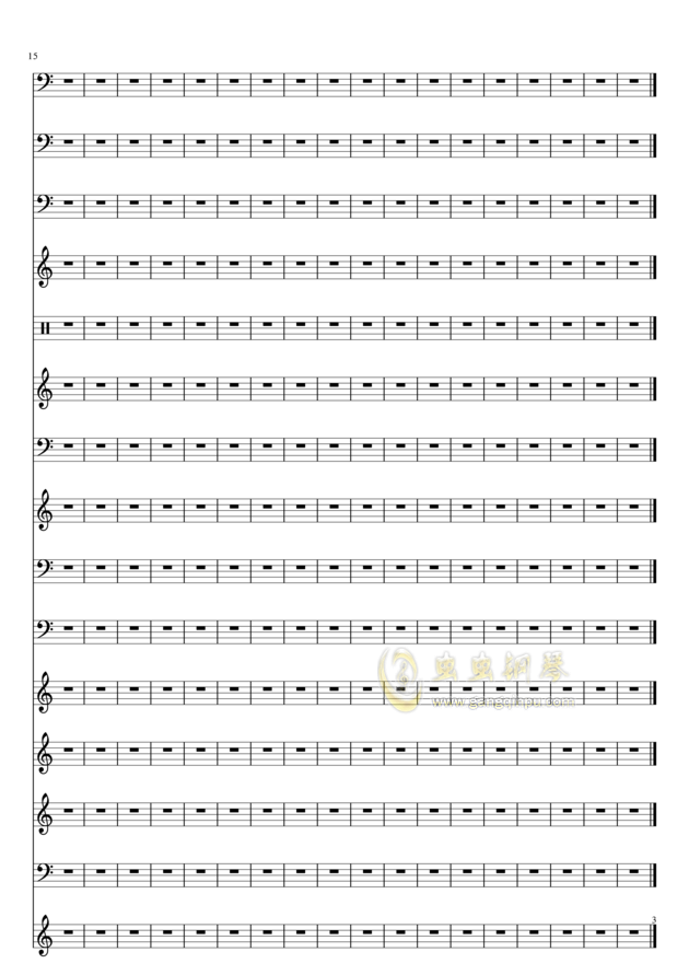 秦腔间奏音乐曲谱_秦腔金沙滩间奏曲谱