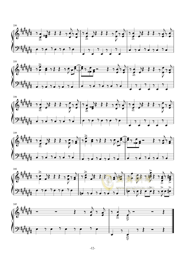 逆站曲谱(2)