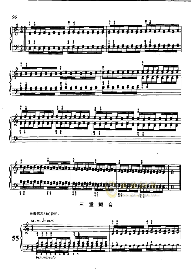 哈农简谱_哈农钢琴简谱(2)