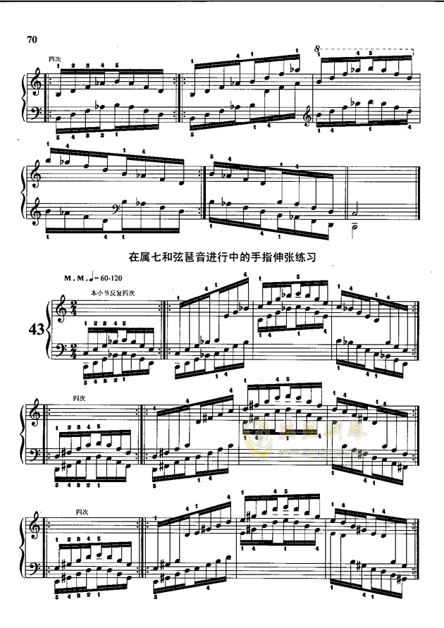 哈农简谱_哈农钢琴简谱(2)