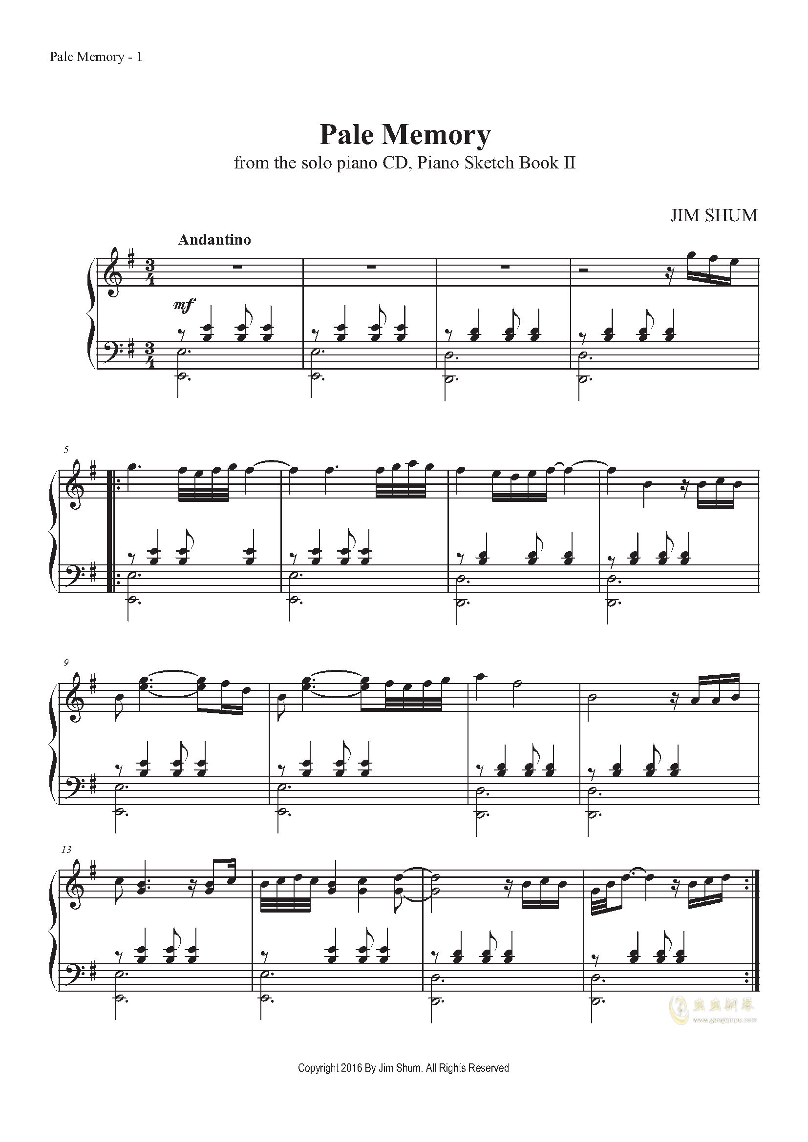 简谱hum_儿歌简谱(2)