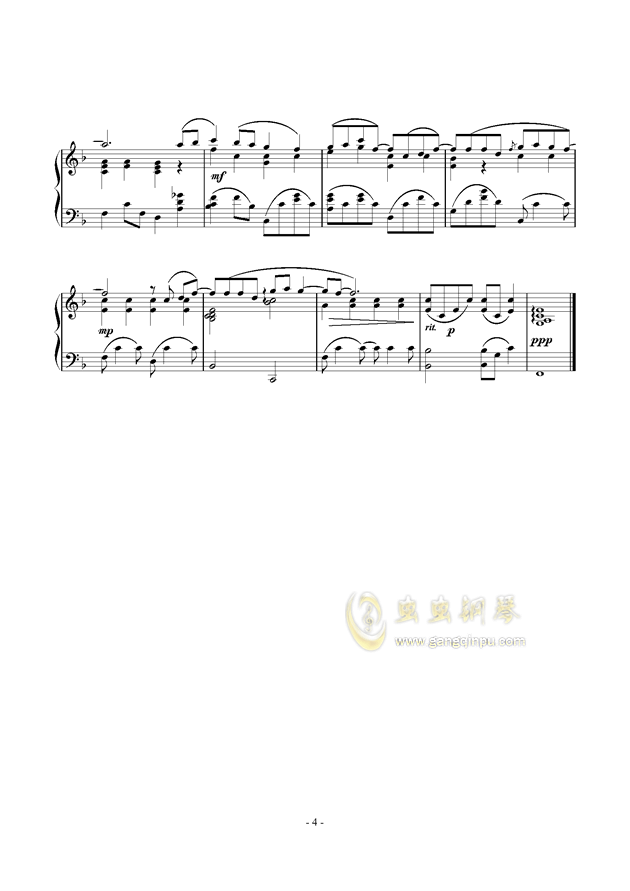 吉他谱 第4页