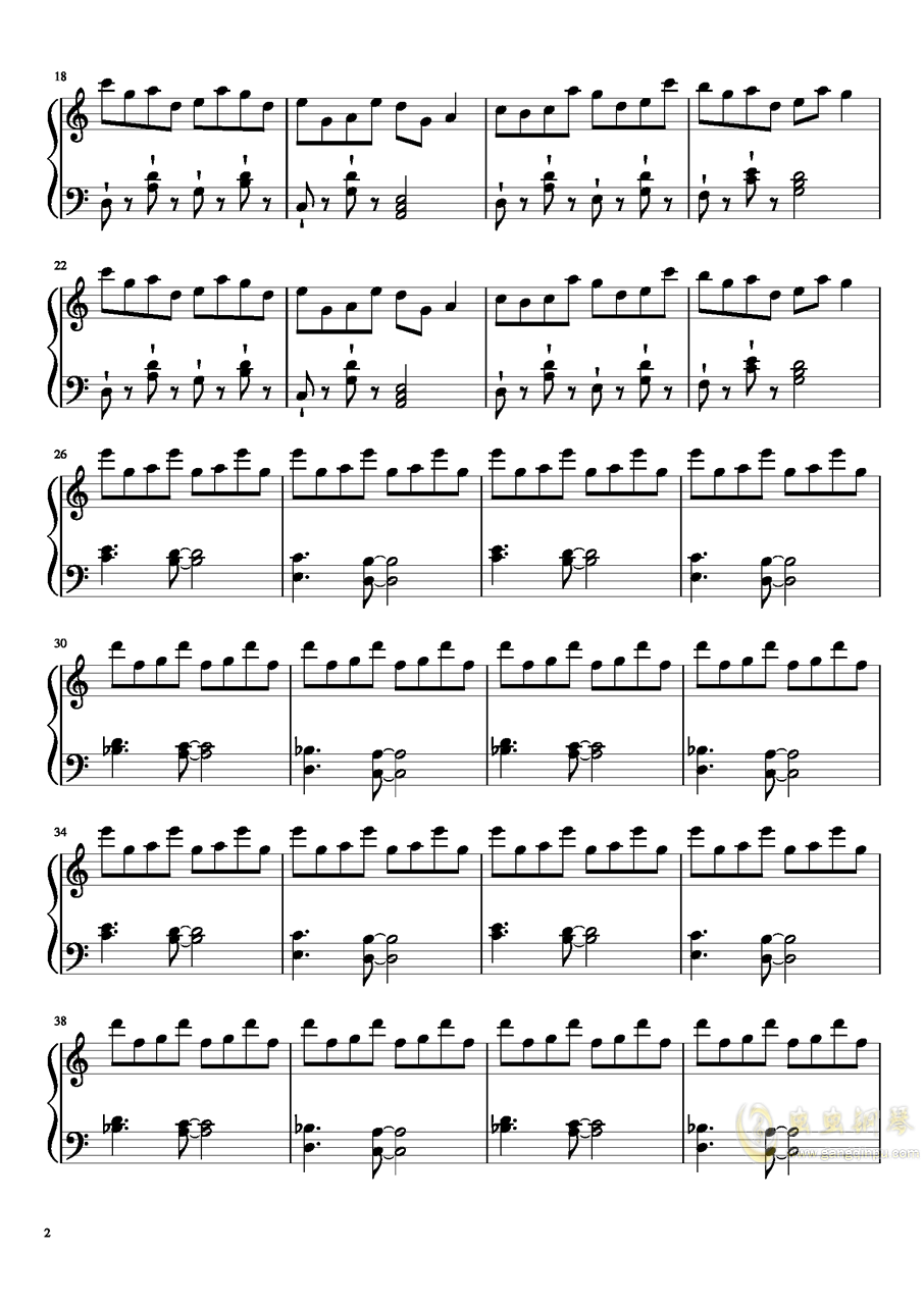 我的将军啊曲谱钢琴_我的宠物少将军(5)