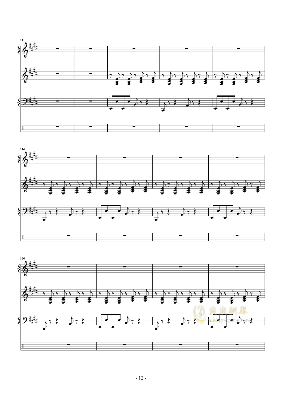 malody曲谱_钢琴简单曲谱