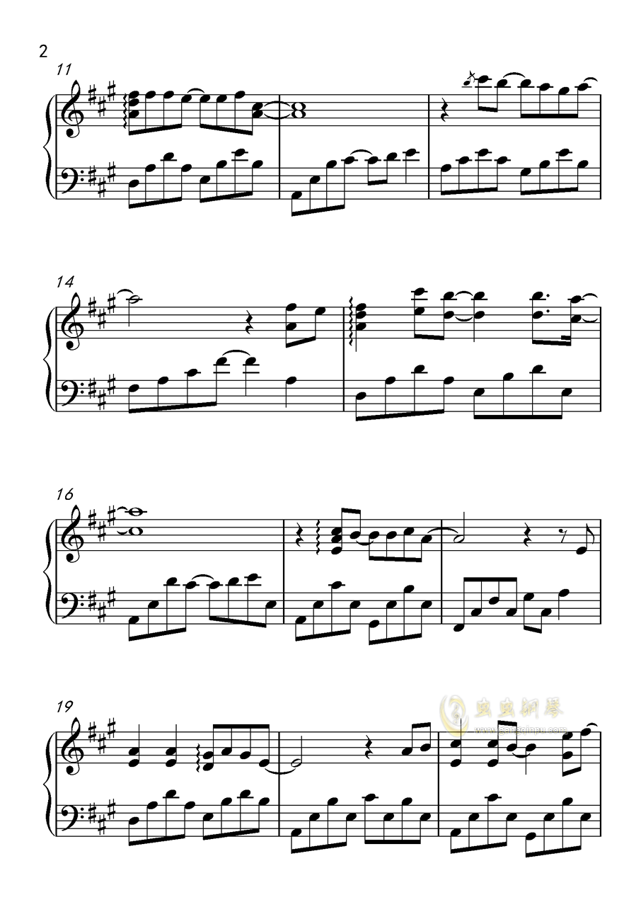 钢琴歌曲谱伴奏_歌曲钢琴伴奏图片