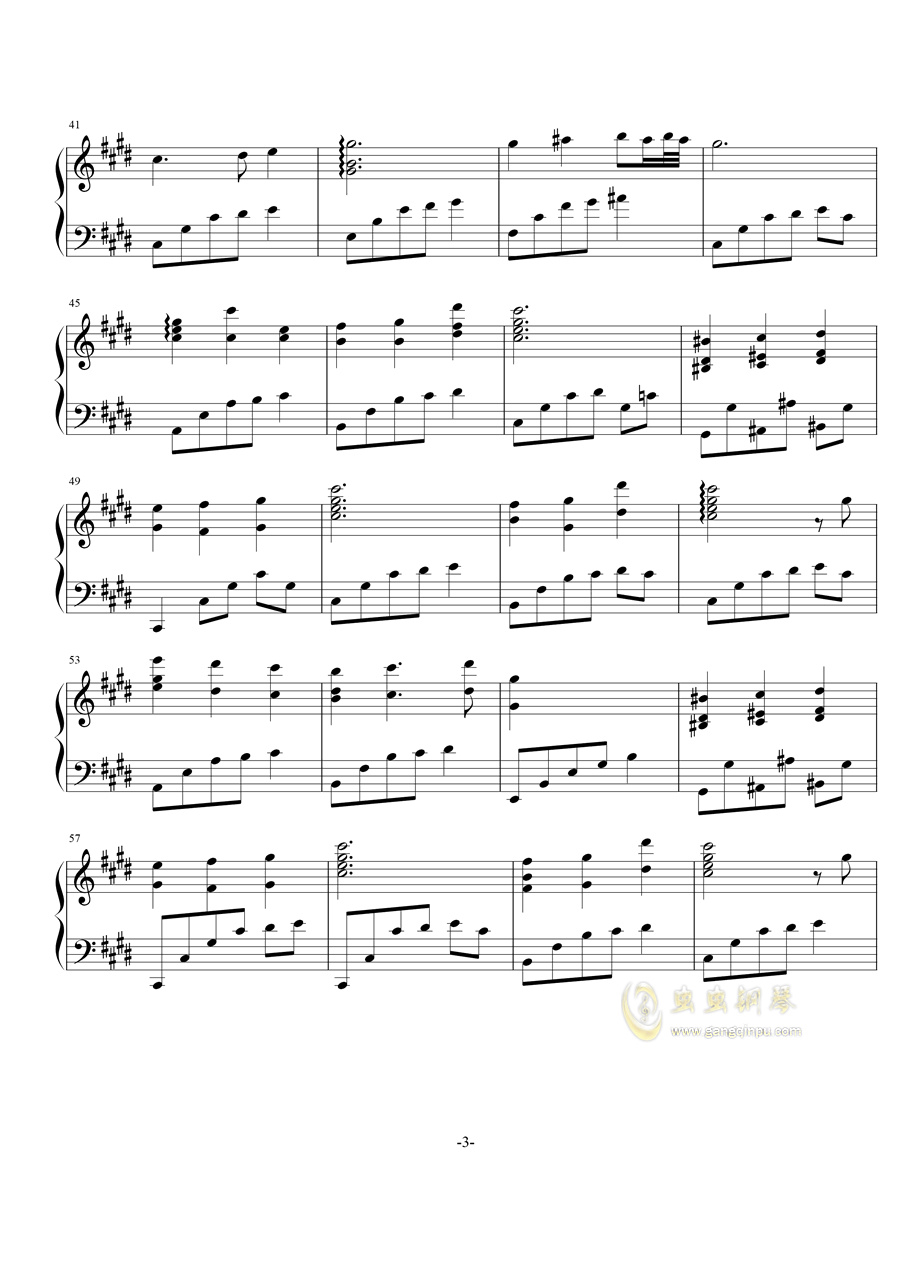 钢琴满月曲谱_满月图片月亮(3)