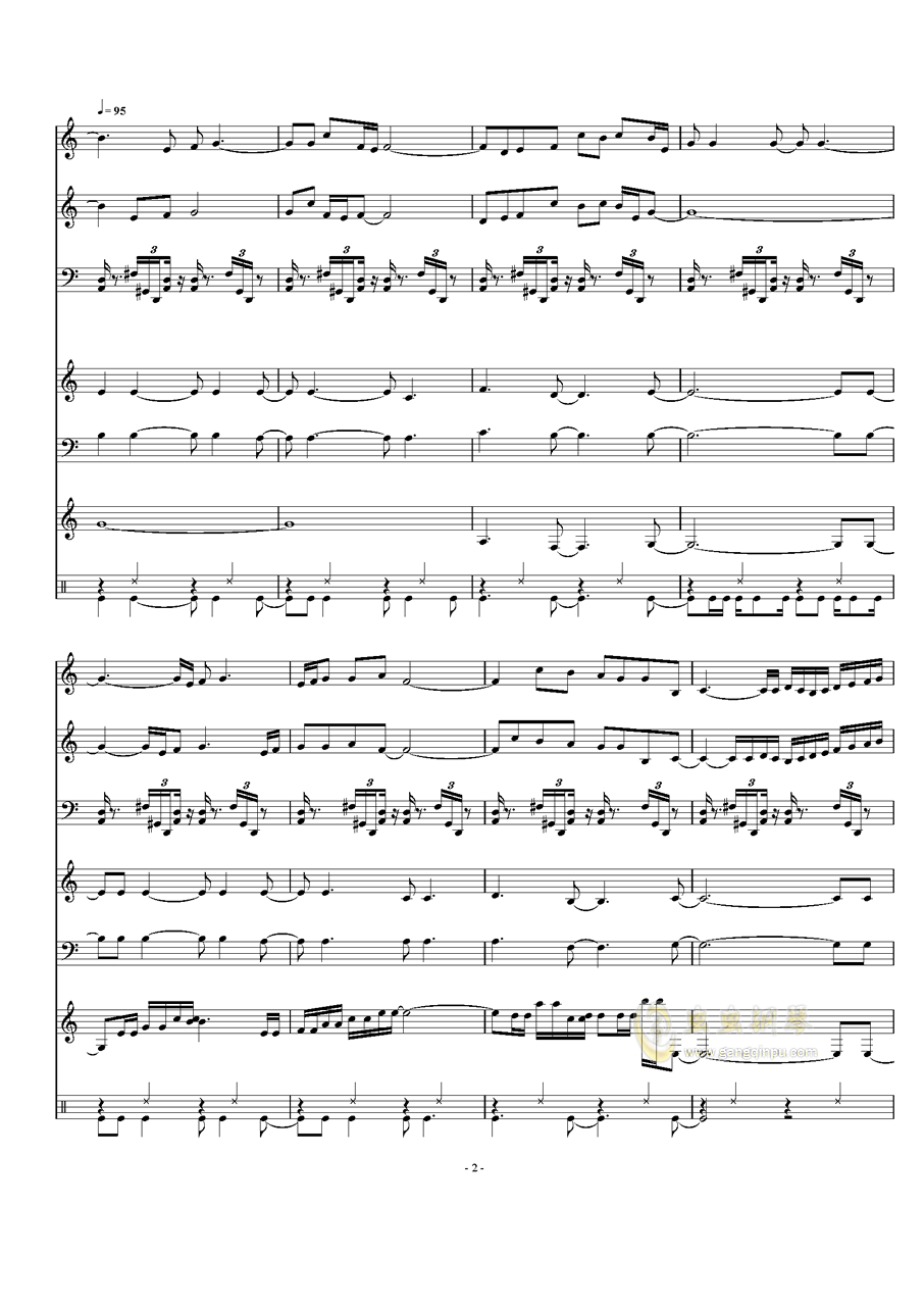 曲谱改鼓谱_架子鼓鼓谱(3)