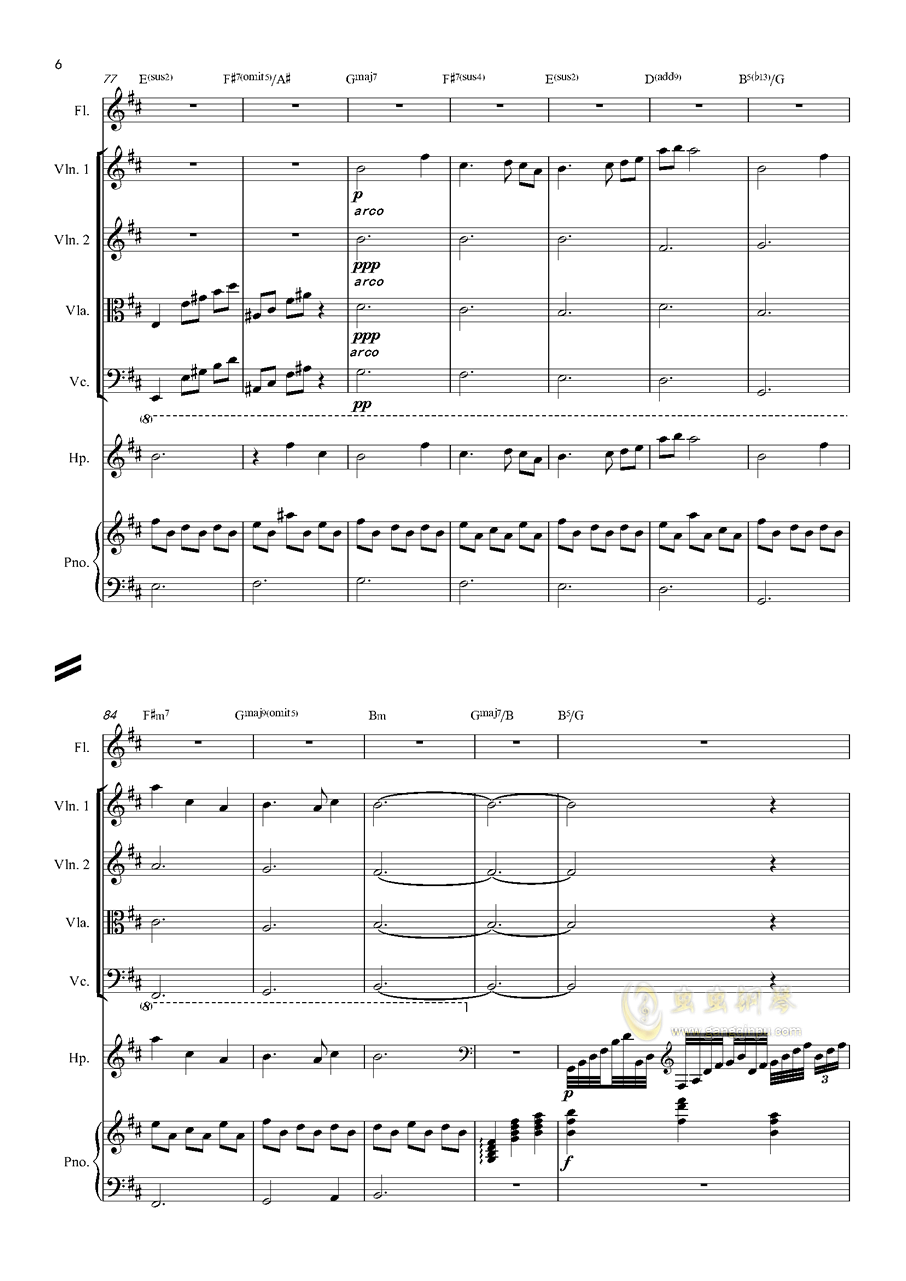 曲剧简单慢垛过门曲谱_曲剧开场过门简谱(2)