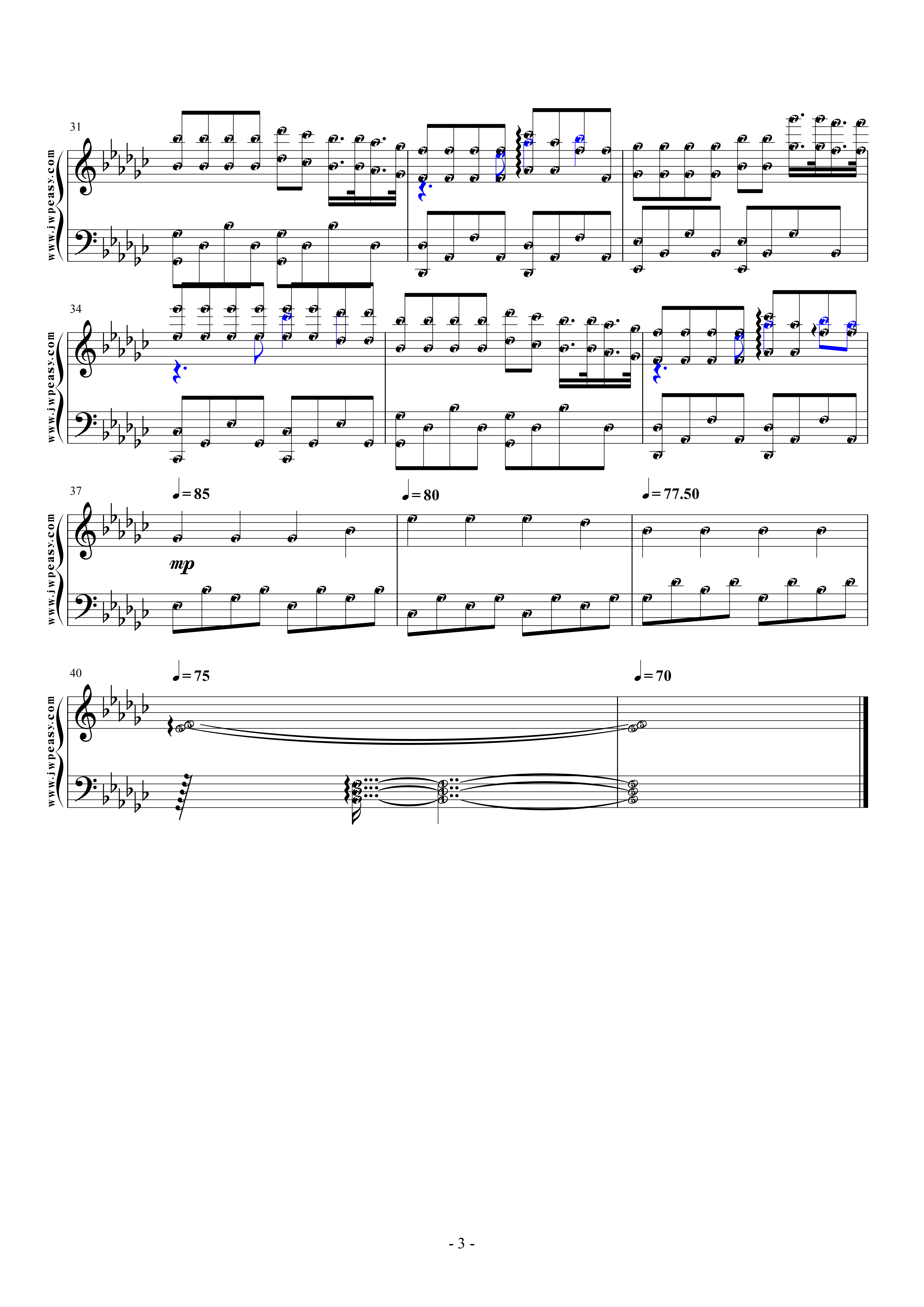 faded钢琴曲谱tan8_钢琴简单曲谱