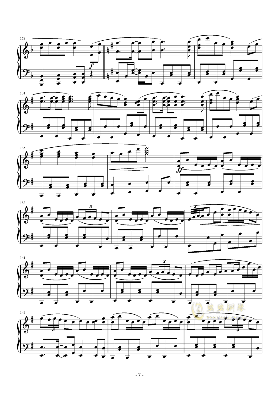 初音未来千本樱简谱_千本樱 慢速版 初音ミク(3)