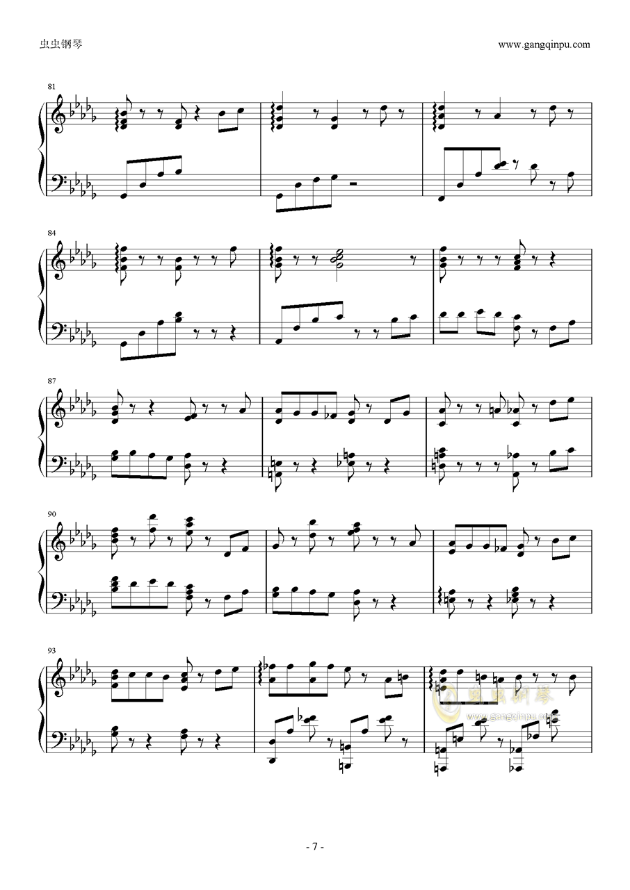 著名钢琴曲简谱大全_钢琴曲简谱大全100首