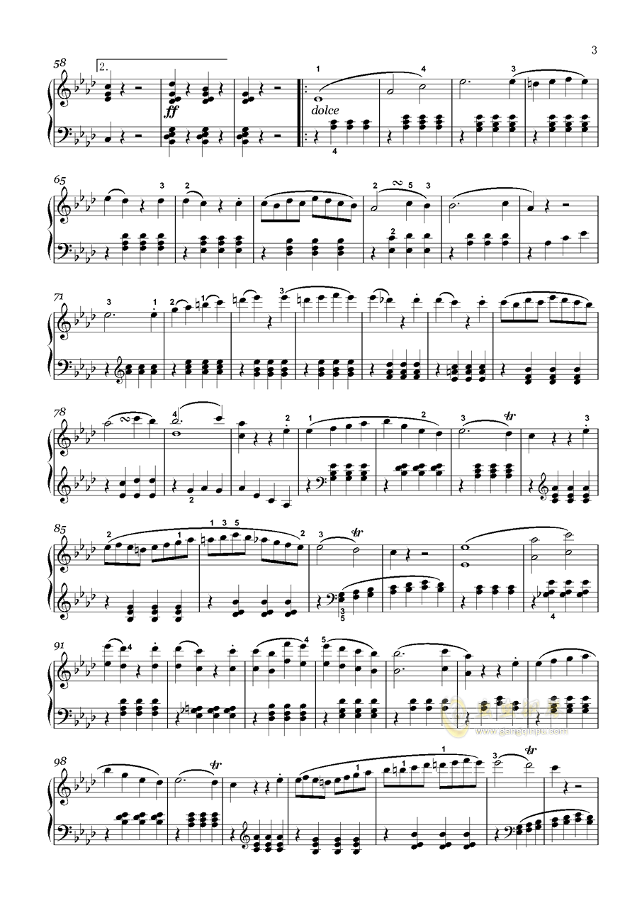 贝多芬奏鸣曲op21第四乐章
