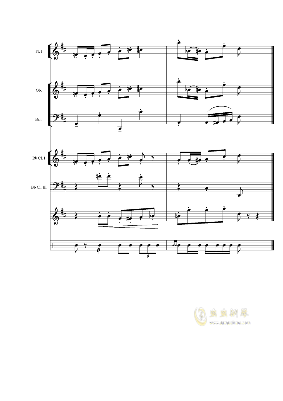 曲谱鸡吉他(3)