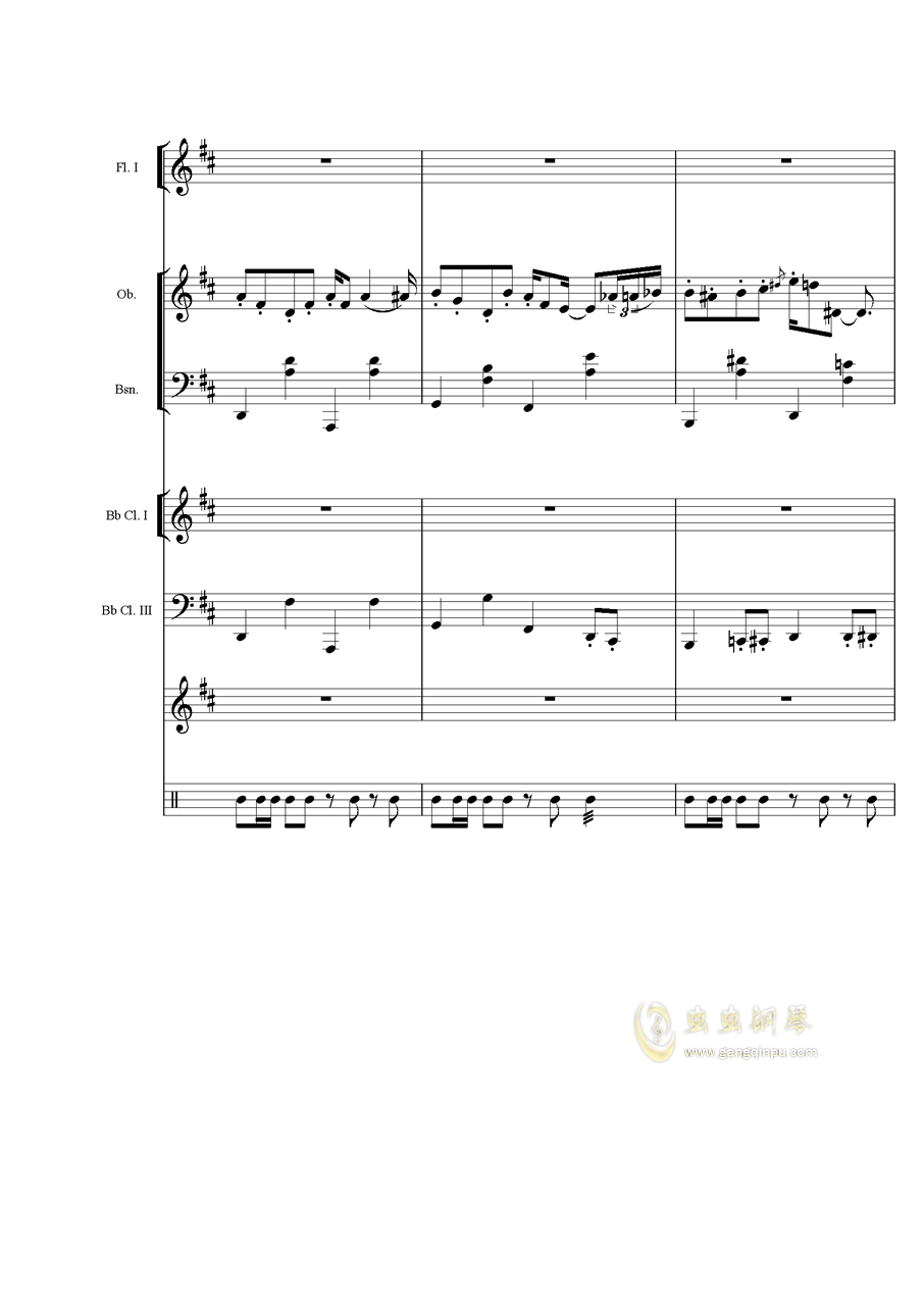 曲谱鸡吉他(3)