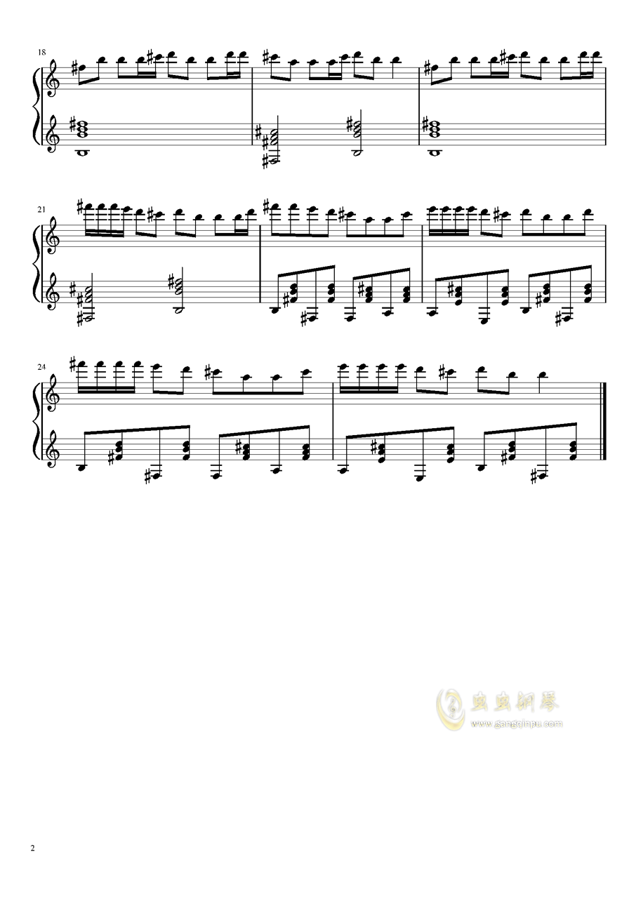 波尔卡曲谱_单簧管波尔卡曲谱(3)