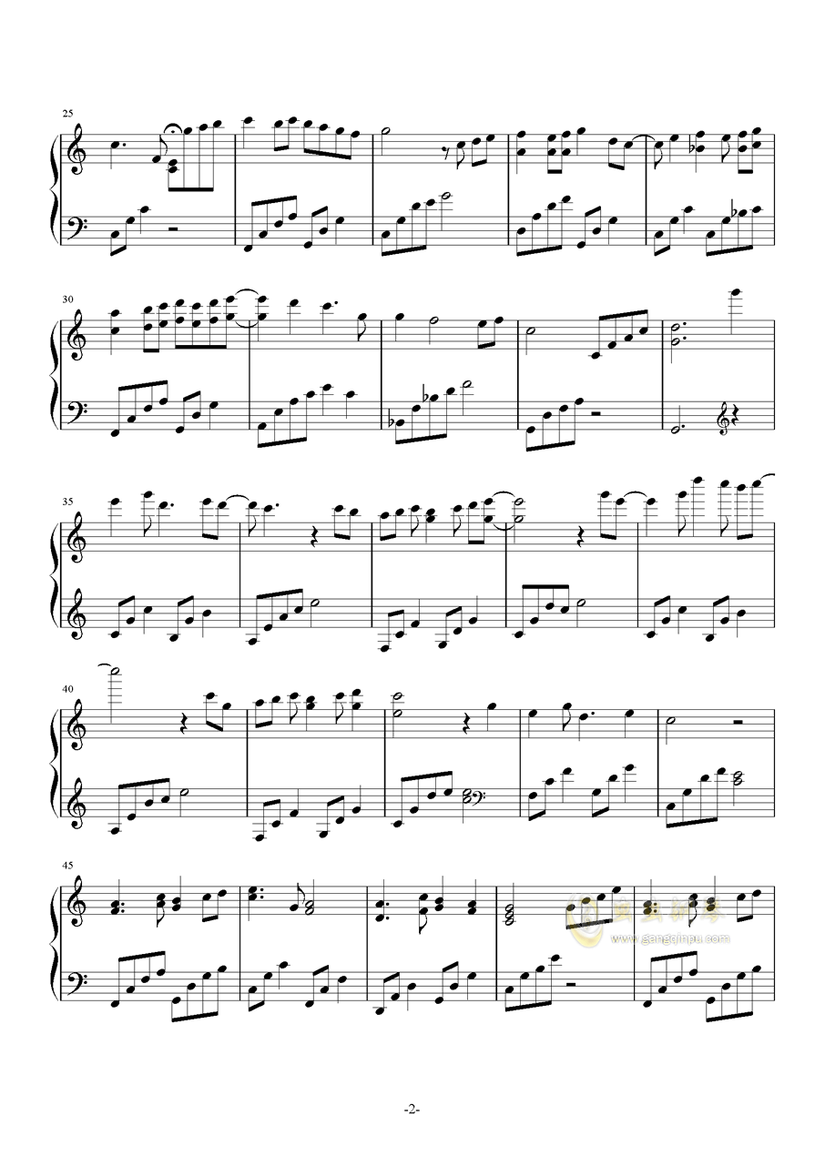 遇见曲谱_遇见曲谱简谱