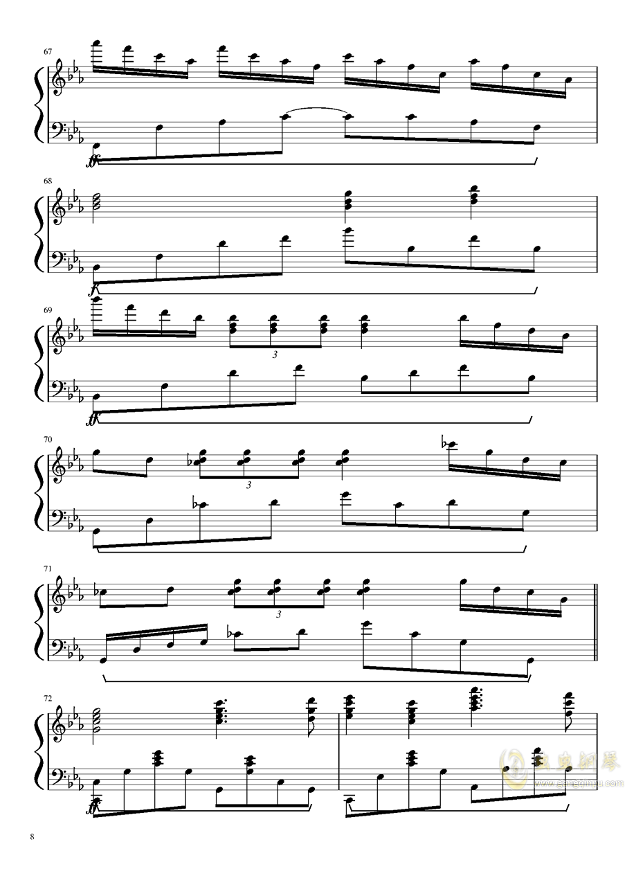 西游记插曲简谱_西游记扫塔插曲简谱(3)