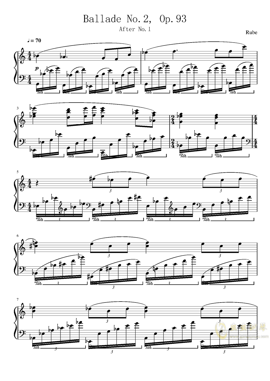 啊九三简谱_儿歌简谱(2)