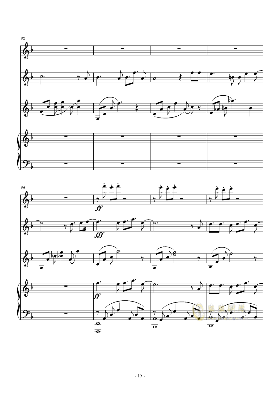 天空之城竹笛曲谱_天空之城竹笛简谱(5)