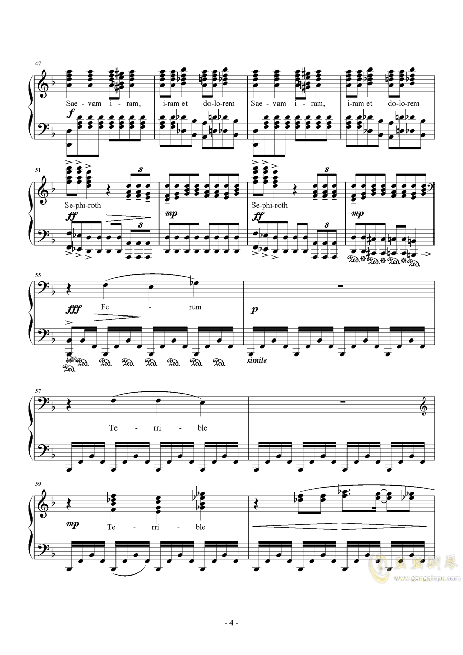再度钢琴曲谱_钢琴简单曲谱