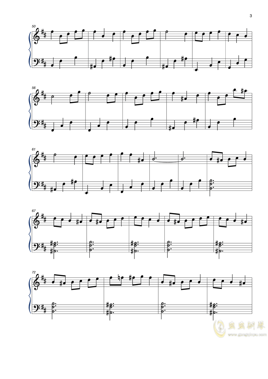 库乐队钢琴曲谱_库乐队曲曲谱大全