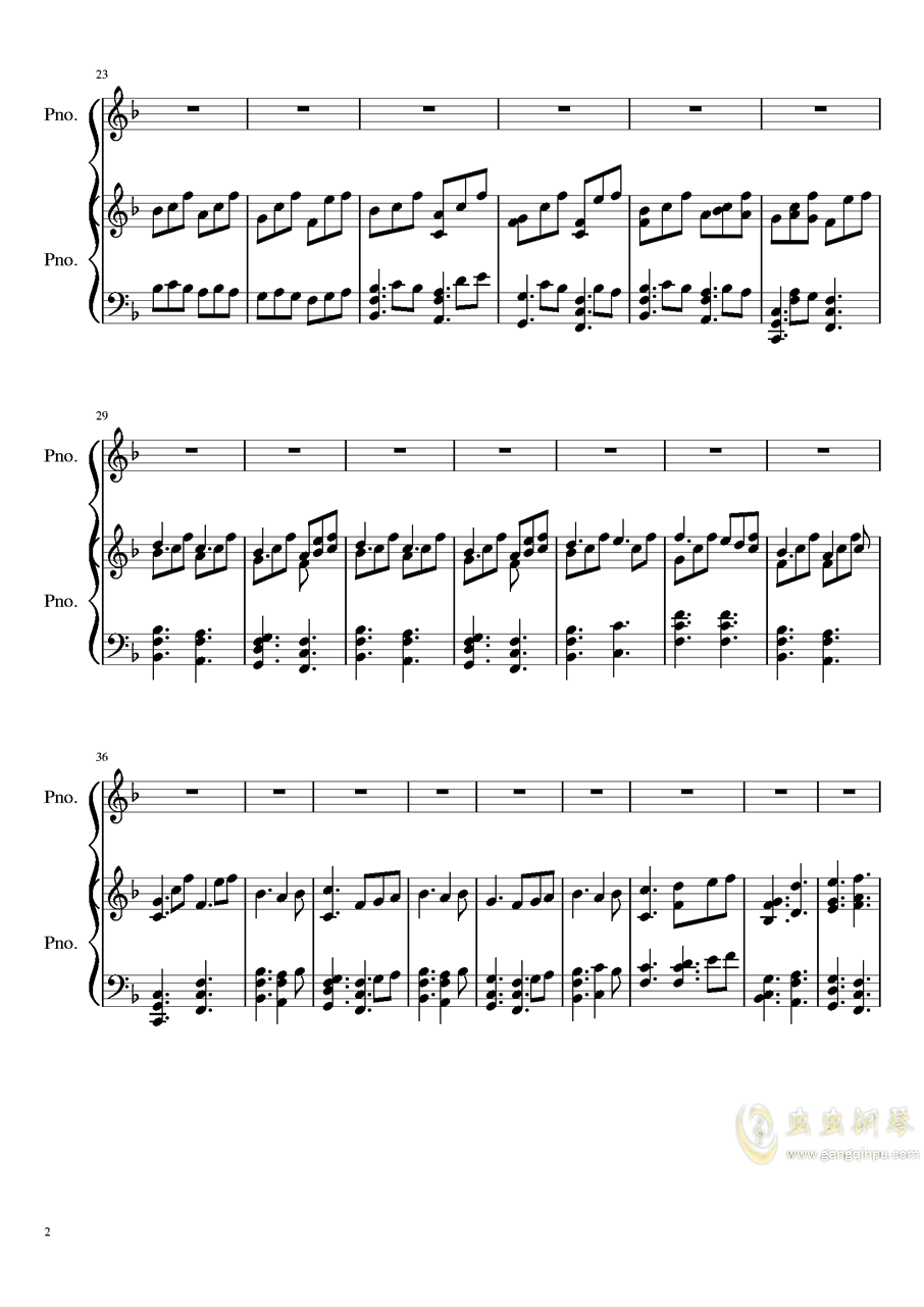 f的曲谱_f调笛子曲谱