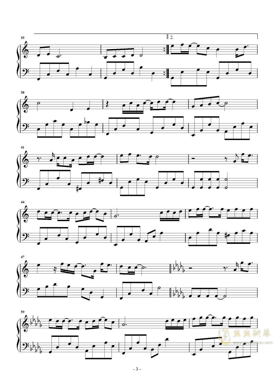 巴乌曲谱视频教学_巴乌曲谱(5)