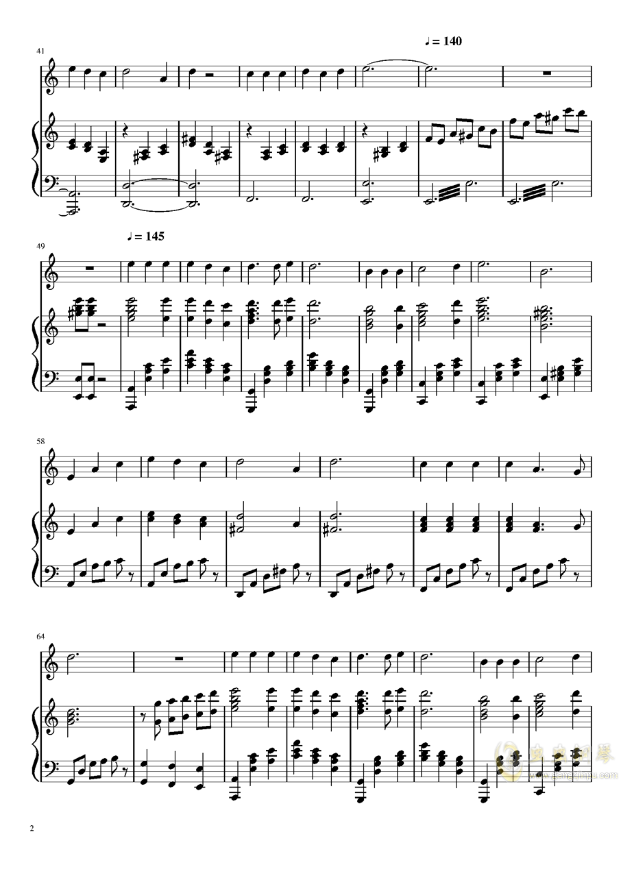 好人好梦歌曲的曲谱_好人好梦歌曲的图片(3)