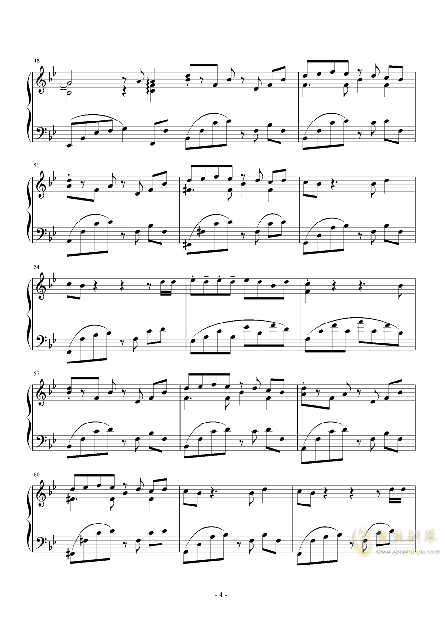 轻音简谱_17音拇指琴简谱