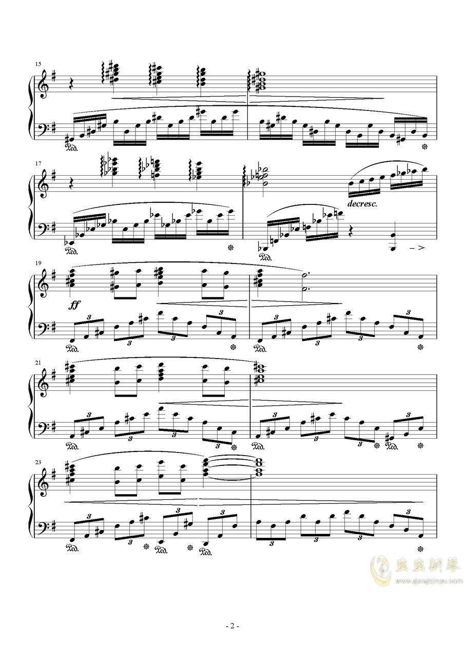 betweenworlds钢琴曲谱子_初学钢琴曲简单的谱子(3)