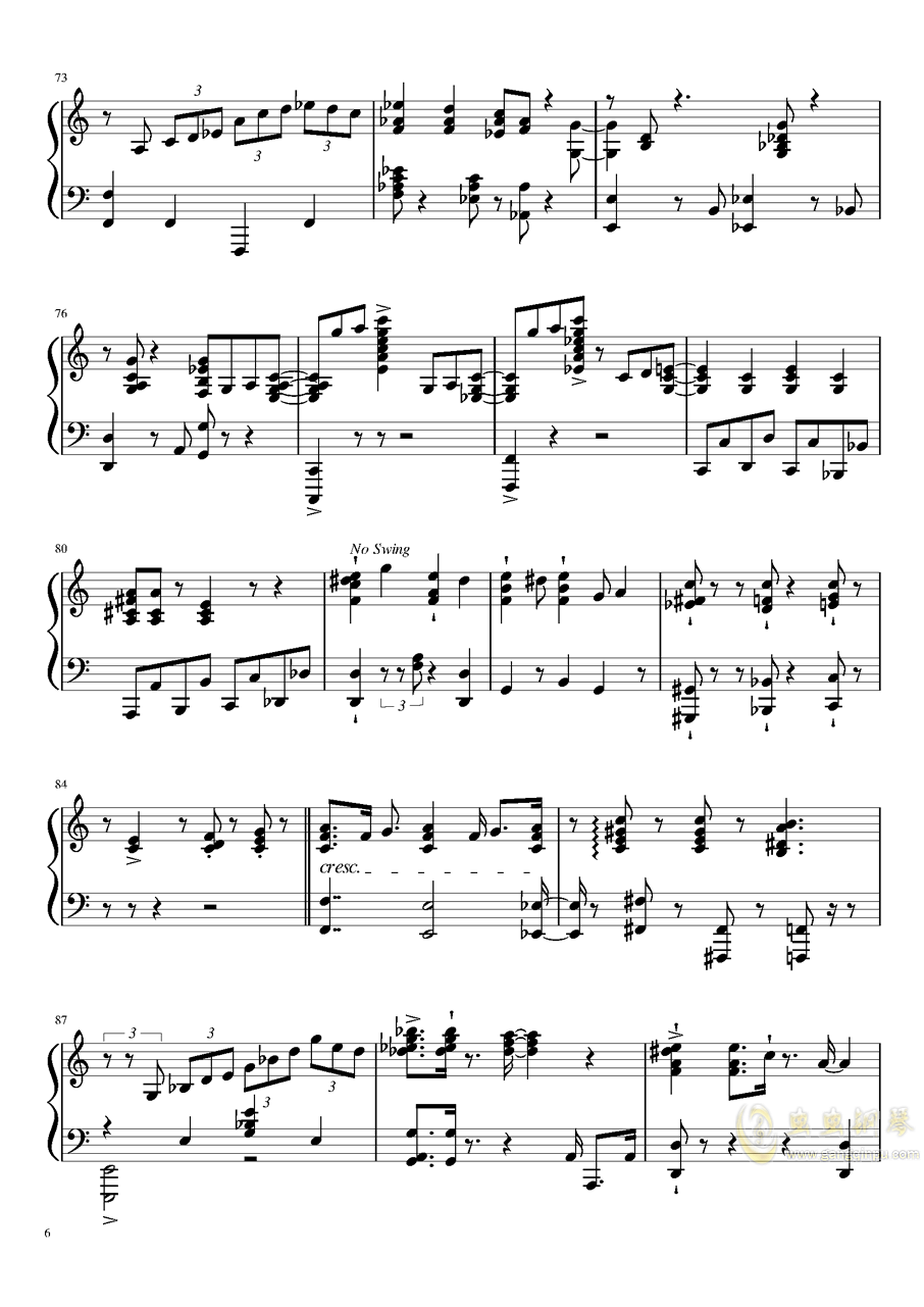 动漫曲谱集_钢琴简单曲谱(3)