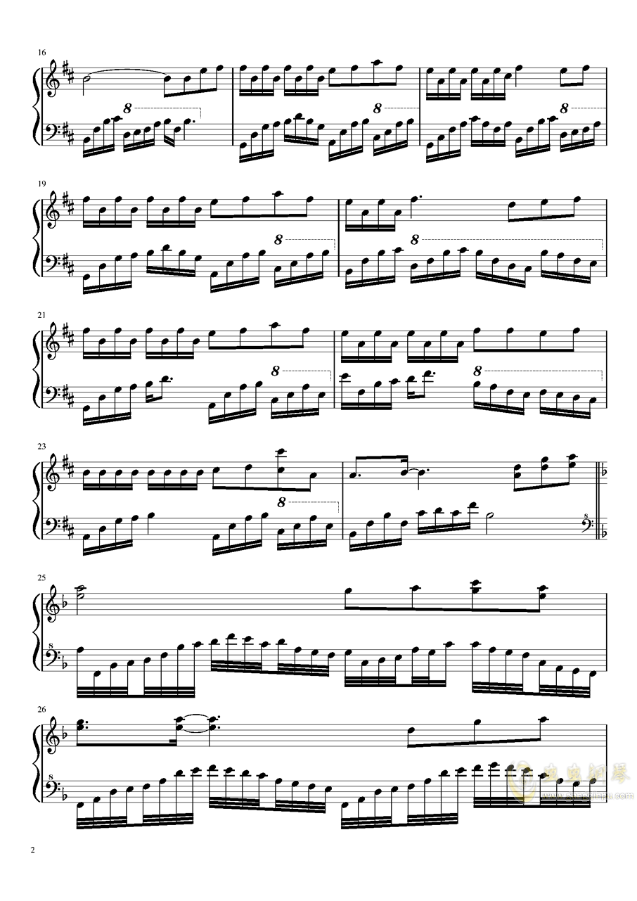 归雁的曲谱_钢琴简单曲谱