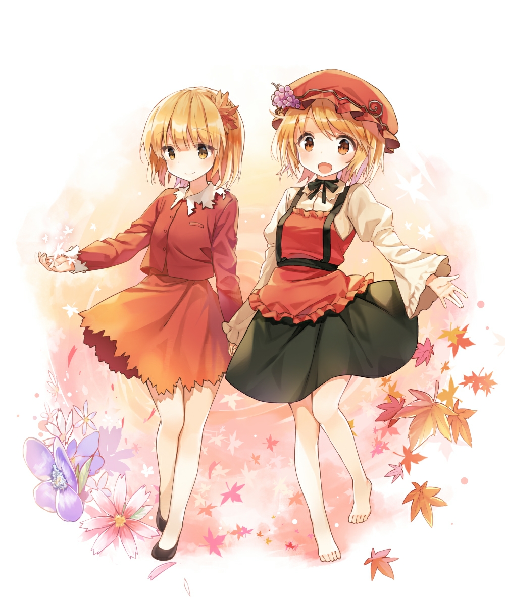 【东方x寒蝉】秋姉妹のなく頃に in the autumn sky钢琴谱