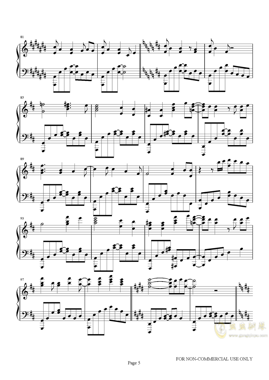 凹凸世界三部曲,凹凸世界三部曲钢琴谱,凹凸世界三b