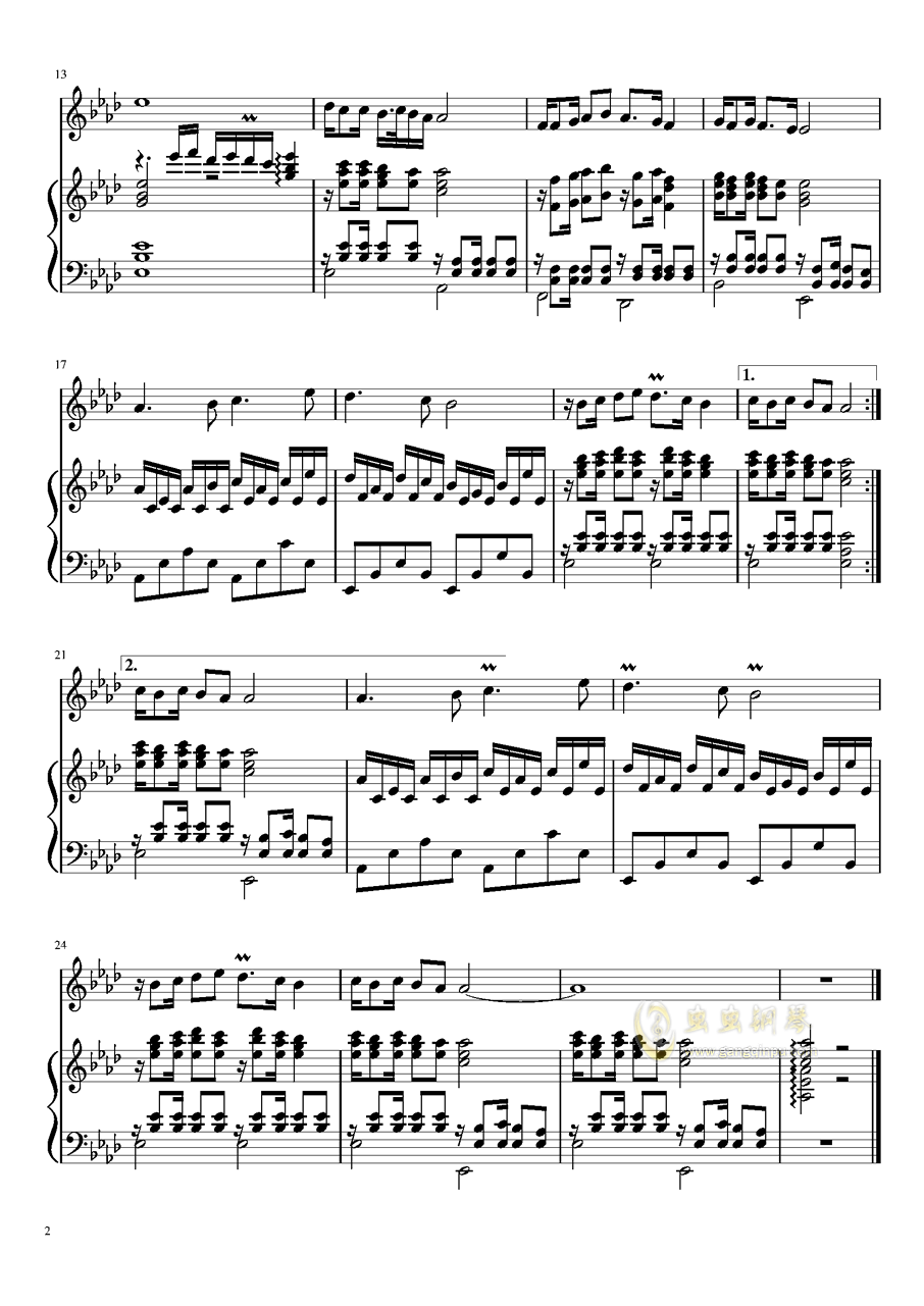 曲蔓地简谱_曲蔓地简谱歌谱
