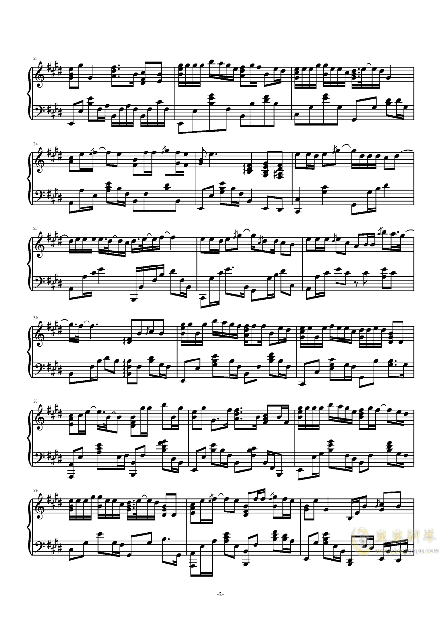时间美好美女环环相扣歌曲谱子_时间美好与你环环相扣