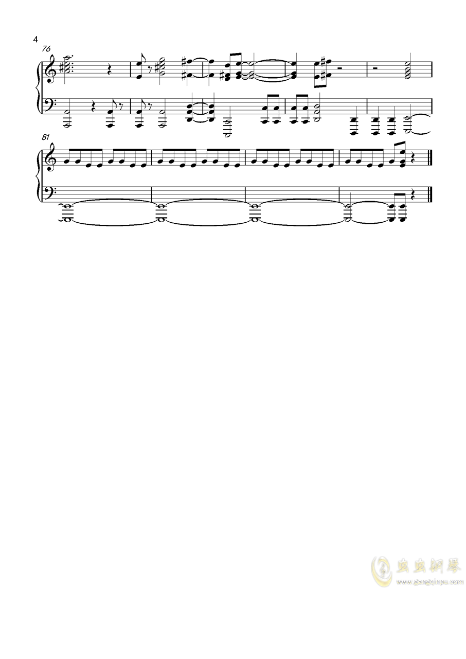 复仇者联盟简谱_Forge 复仇者联盟3无限战争OST双手简谱预览 EOP在线乐谱架(2)