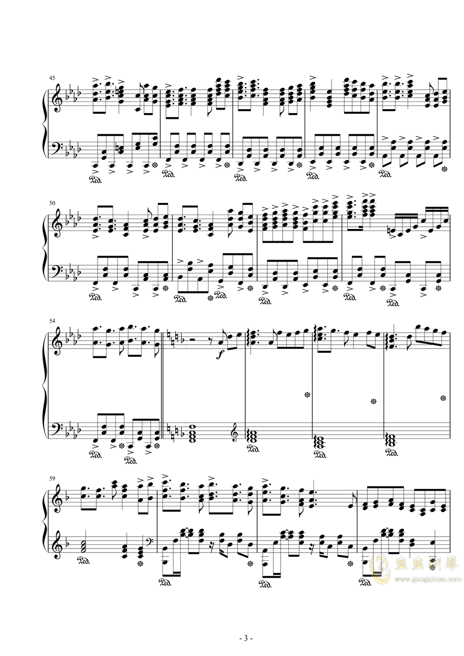 超电磁炮简谱_Only My Railgun 简谱 某科学的超电磁炮OP简谱 超炮OP简谱(2)