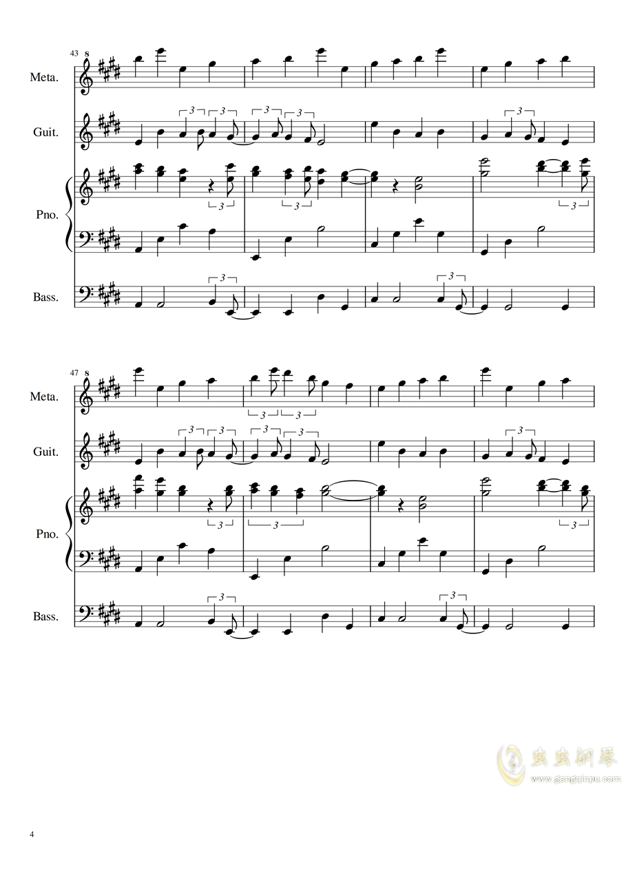 夜曲谱独奏_渭水秋歌二胡独奏曲谱(2)