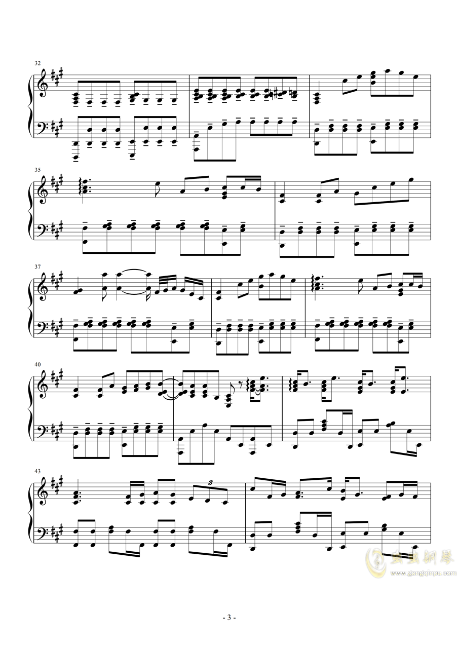 钢琴九级幽灵之舞曲谱_女巫之舞曲谱(2)