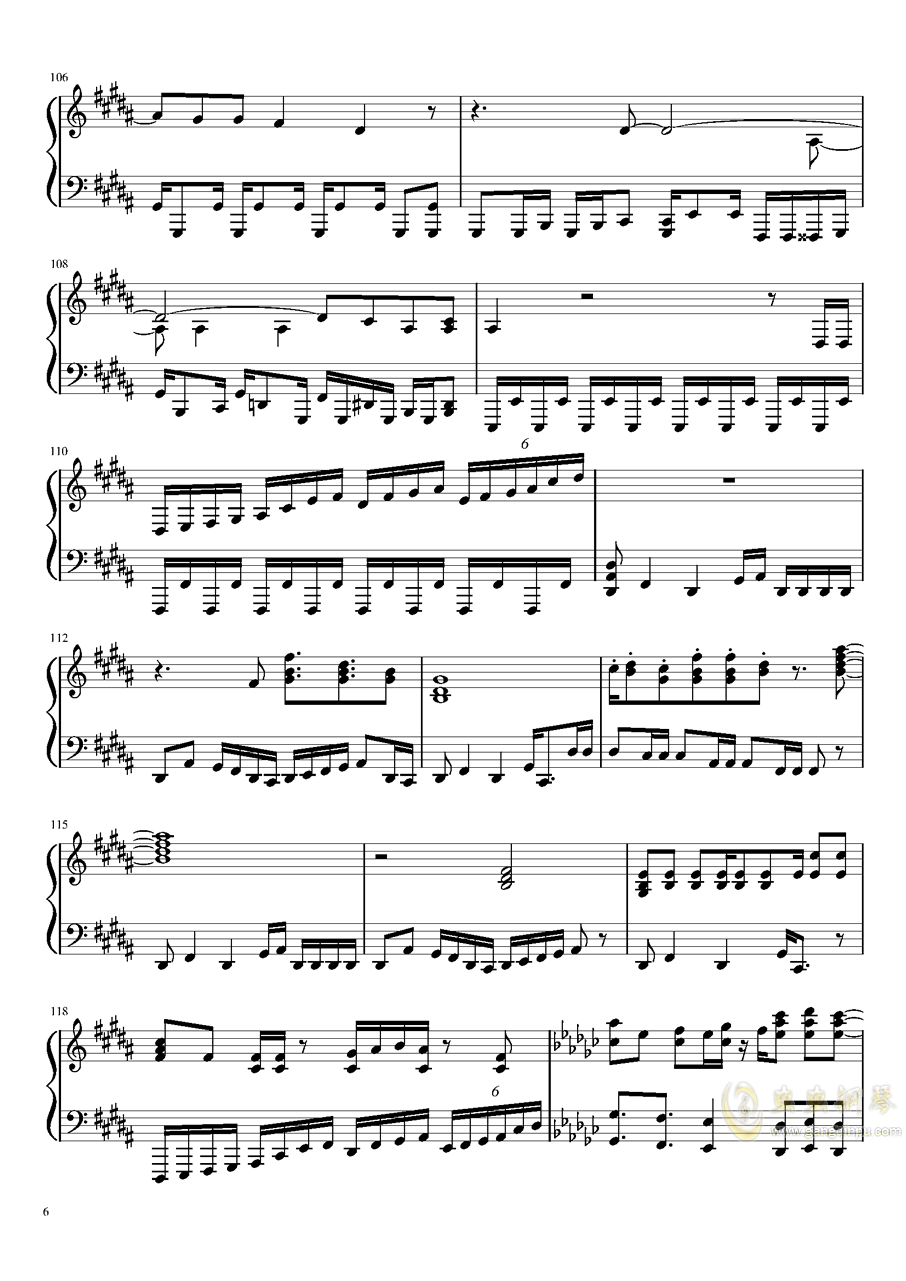 lovelive的歌曲谱子_儿童歌曲谱子大全图片(3)